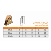 Rodillo popular de la puerta deslizante de la venta caliente